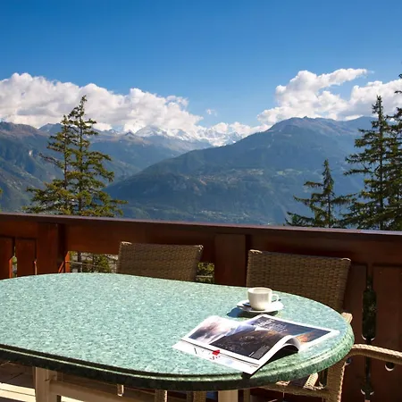 Lägenhetshotell Helvetia Crans-Montana